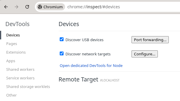 chromium inspect tool screenshot